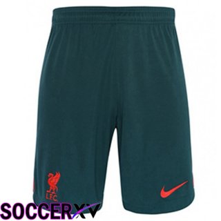 FC Liverpool Soccer Shorts Third Green 2022/2023