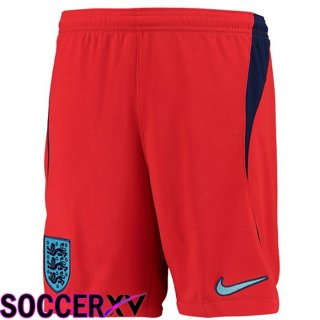 England Soccer Shorts Away Red 2022/2023