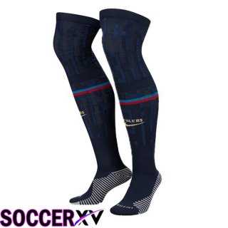 Barcelona Soccer Socks Home Red Blue 2022/2023