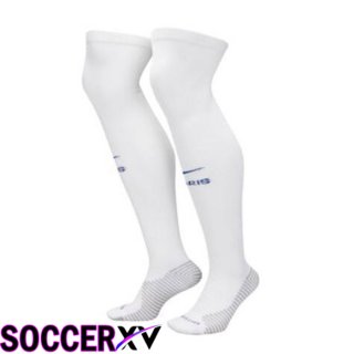 Paris Saint Germain Soccer Socks Third White 2022/2023