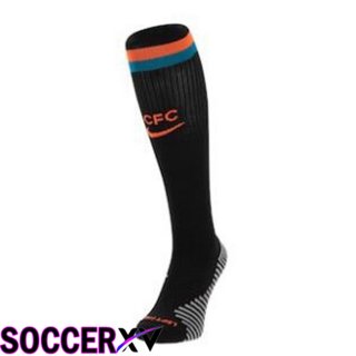 FC Chelsea Soccer Socks Third Black 2022/2023