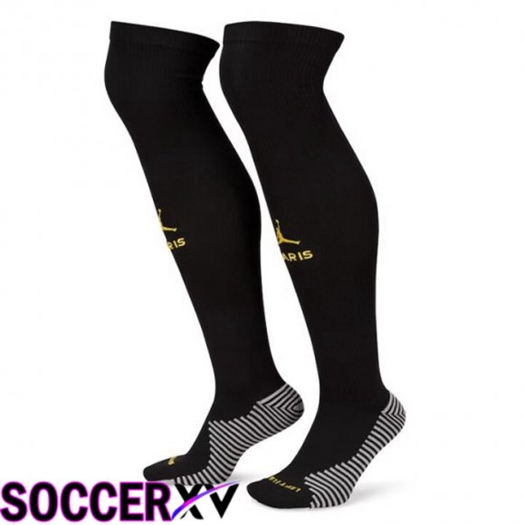 Paris Saint Germain Soccer Socks Fourth Black 2022/2023