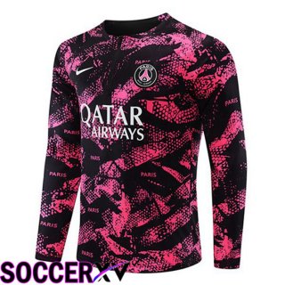 Paris Saint Germain Training Sweatshirt Pink Black 2022/2023