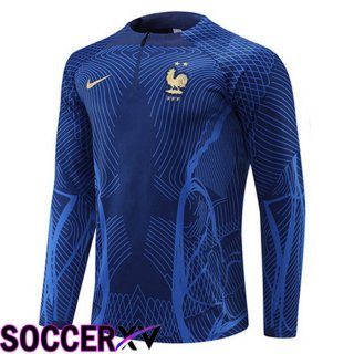 France Training Sweatshirt Blue 2022/2023