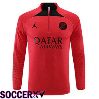 Paris Saint Germain Training Sweatshirt Red 2022/2023