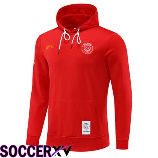 Paris Saint Germain Training Sweatshirt Hoodie Red 2022/2023