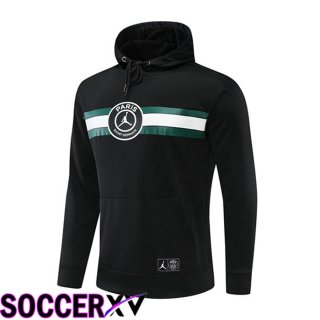 JORDAN Paris Saint Germain Training Sweatshirt Hoodie Black 2022/2023