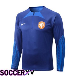 Netherlands Training Sweatshirt Blue 2022/2023