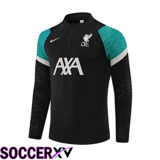 FC Liverpool Training Sweatshirt Black Green 2022/2023