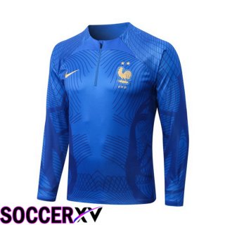 France Training Sweatshirt Blue 2022/2023