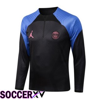 Paris Saint Germain Training Sweatshirt Black Blue 2022/2023