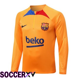 FC Barcelona Training Sweatshirt Orange 2022/2023