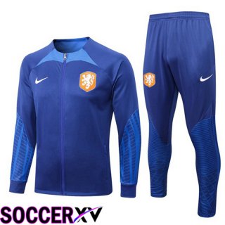 Netherlands Training Jacket Suit Blue 2022/2023