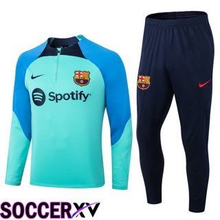 FC Barcelona Training Tracksuit Blue Green 2022/2023