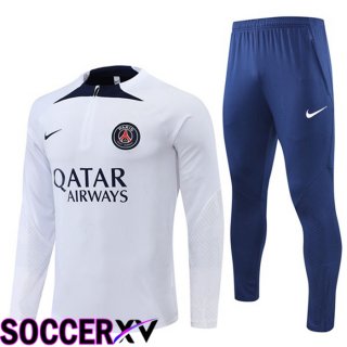 Paris Saint Germain Training Tracksuit White 2022/2023