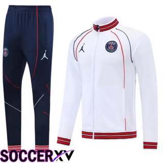 Paris Saint Germain Training Jacket Suit White 2022/2023