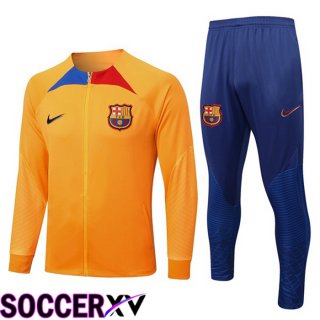 FC Barcelona Training Jacket Suit Orange 2022/2023