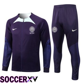 Inter Milan Training Jacket Suit Purple 2022/2023