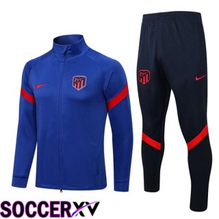 Atletico Madrid Training Jacket Suit Blue 2022/2023