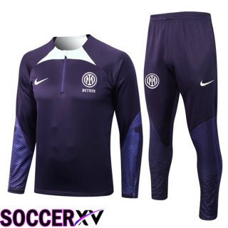 Inter Milan Training Jacket Suit Purple 2022/2023