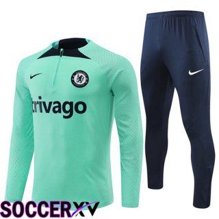 FC Chelsea Training Jacket Suit Green 2022/2023