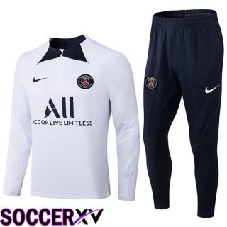 Paris Training Jacket Suit PSG White 2022/2023