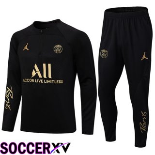 Paris Training Jacket Suit PSG Black 2022/2023