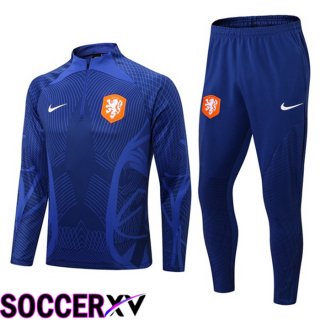 Netherlands Training Jacket Suit Blue 2022/2023