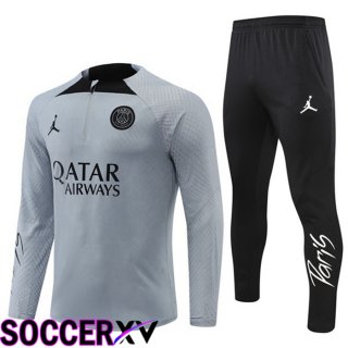 Paris Saint Germain Training Tracksuit Grey 2022/2023