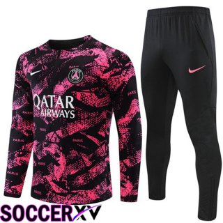 Paris Saint Germain Training Tracksuit Pink Black 2022/2023