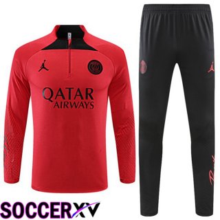 Paris Saint Germain Training Tracksuit Red 2022/2023