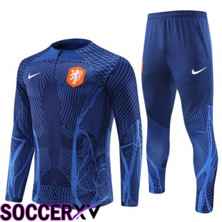 Netherlands Training Tracksuit Royal Blue 2022/2023