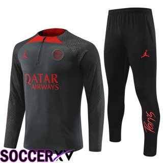 Paris Saint Germain Training Tracksuit Grey 2022/2023