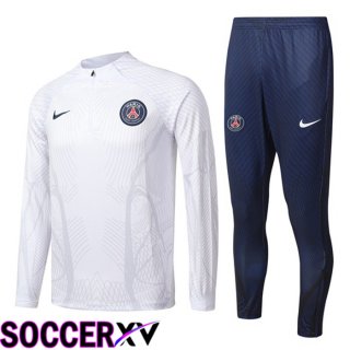 Paris Saint Germain Training Tracksuit White 2022/2023