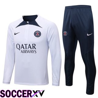 Paris Saint Germain Training Tracksuit White 2022/2023