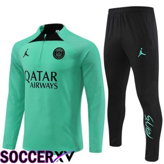 Paris Saint Germain Training Tracksuit Green 2022/2023