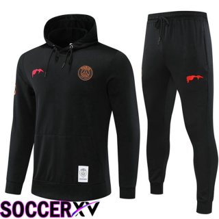 Paris Saint Germain Training Tracksuit Hoodie Black 2022/2023