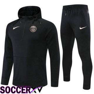 Paris Saint Germain Training Tracksuit Hoodie Black 2022/2023