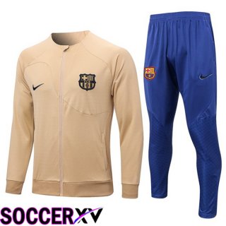 FC Barcelona Training Jacket Suit Brown 2022/2023