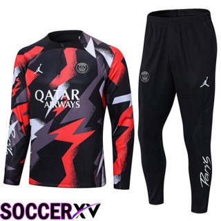 FC Barcelona Training Jacket Suit Red Grey 2022/2023