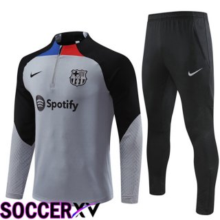 FC Barcelona Training Jacket Suit Grey 2022/2023