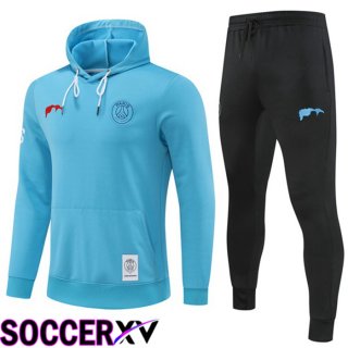 Paris Saint Germain Training Tracksuit Hoodie Blue 2022/2023