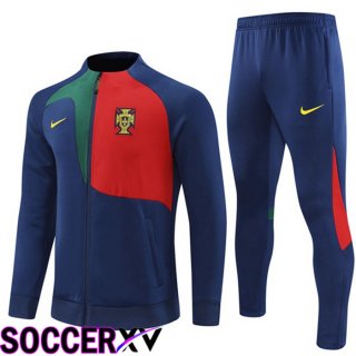 Portugal Training Jacket Suit Royal Blue 2022/2023