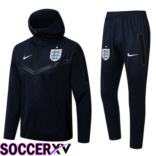 England Training Tracksuit Hoodie Royal Blue 2022/2023