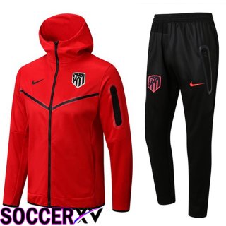 Atletico Madrid Training Tracksuit Hoodie Red 2022/2023