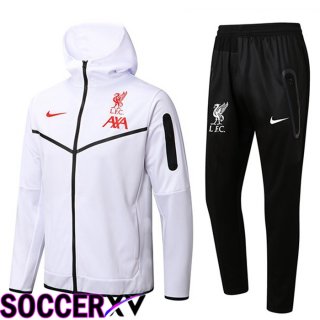 FC Liverpool Training Tracksuit Hoodie White 2022/2023