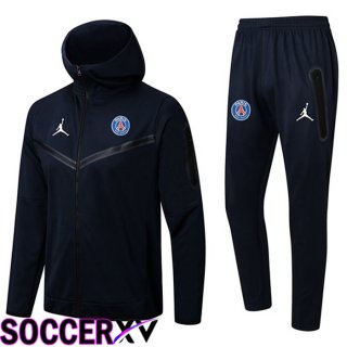 JORDAN Paris Saint Germain Training Tracksuit Hoodie Royal Blue 2022/2023