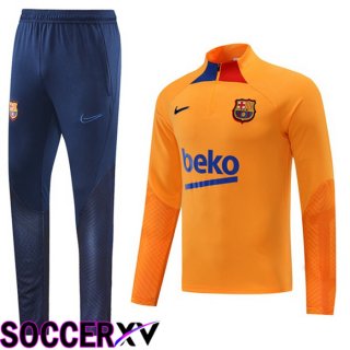 FC Barcelona Training Jacket Suit Yellow 2022/2023