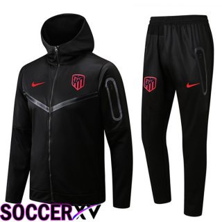 Atletico Madrid Training Tracksuit Hoodie Black 2022/2023