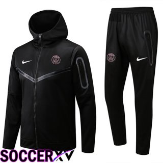 Paris Saint Germain Training Tracksuit Hoodie Black 2022/2023